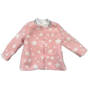 Cat & Jack Pink Celestial Star Coat 3T